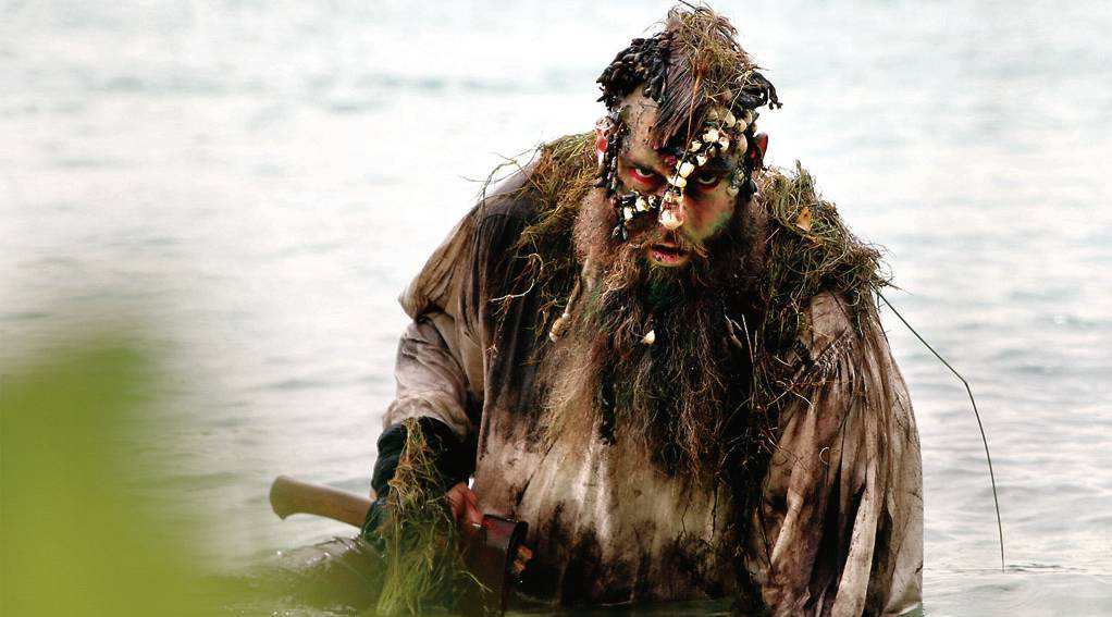 GRUSEL PUR: BEI DEN SCREAM NIGHTS AM BEACHCLUB NETHEN LAUERN SCHAURIGE GESTALTEN. BILD: MICHELLE CLAASSEN