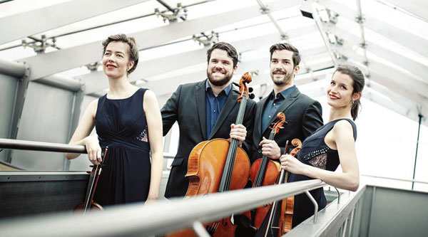 Aris Quartett Bild: Simona Bednarek