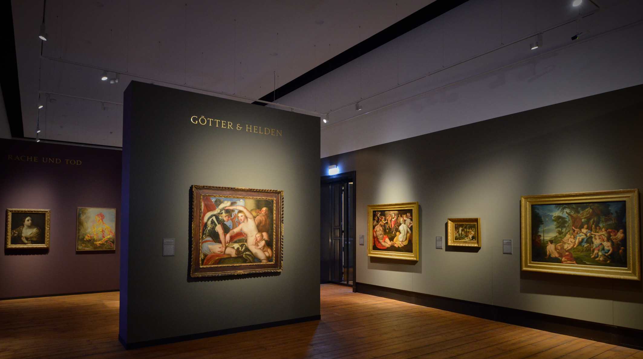 Ausstellung „Götter & Helden – Mythologische Malerei im Barock und heute Foto: Sven Adelaide