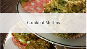 Grünkohl-Muffins