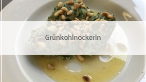 Grünkohlnockerln