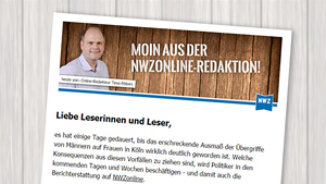 Das Wichtigste des Tages bequem per E-Mail.